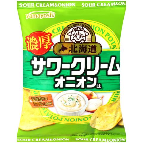 山芳 北海道酸奶油洋蔥風味洋芋片 (47g)