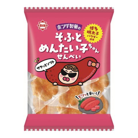 本田 博多明太子米菓60g