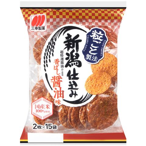 三幸 新潟醬油米果 (129g)