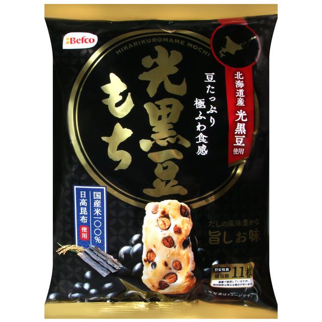 Befco 栗山  光黑豆米果 (65g)
