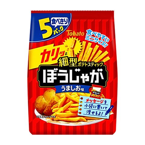 Tohato 東鳩 日本  棒棒薯條-鹽味75g