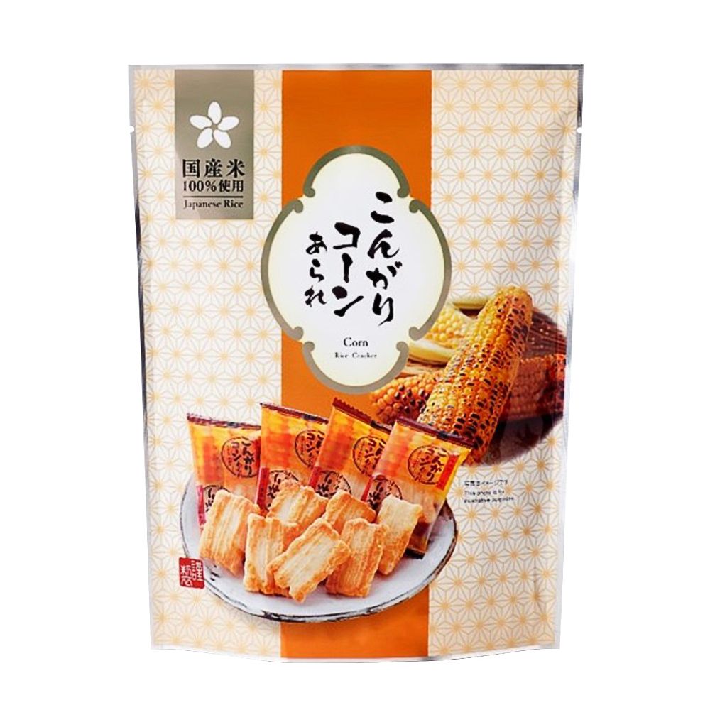  日本森白 烤玉米風味米果32g