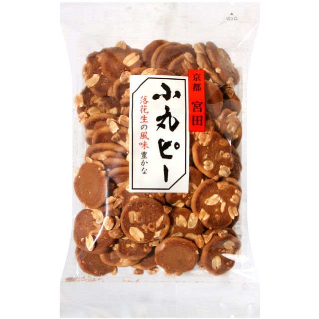  宮田 花生風味小丸煎餅 (130g)