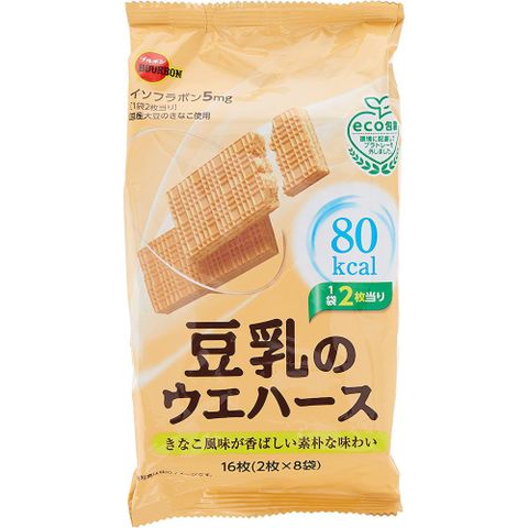 《北日本》80大卡豆乳威化夾心餅 112.8G