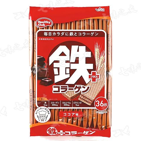 Hamada 哈馬達 營養威化(鐵+膠原)(36p) 255.6g