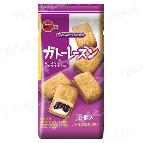 Bourbon 北日本 北日本 奶油葡萄派 85g