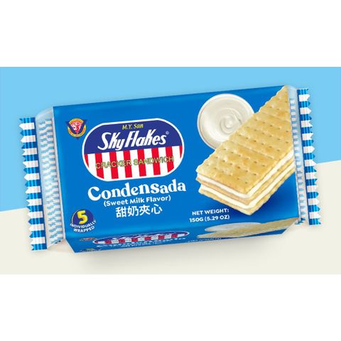 SKYFLAKES 空中霸王甜奶夾心餅乾150G