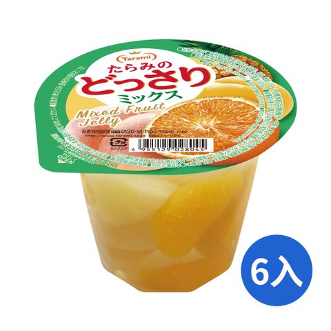 TARAMI 果凍杯-什錦水果230gX6杯(箱)