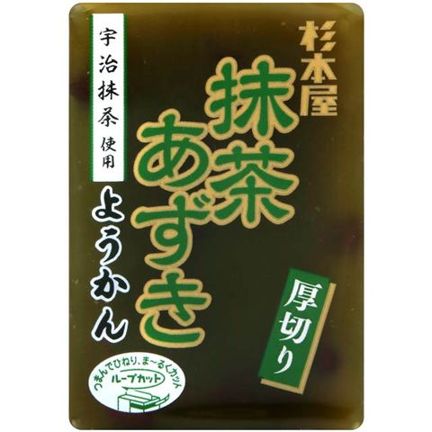 杉本屋 厚切抹茶紅豆羊羹 (150g)