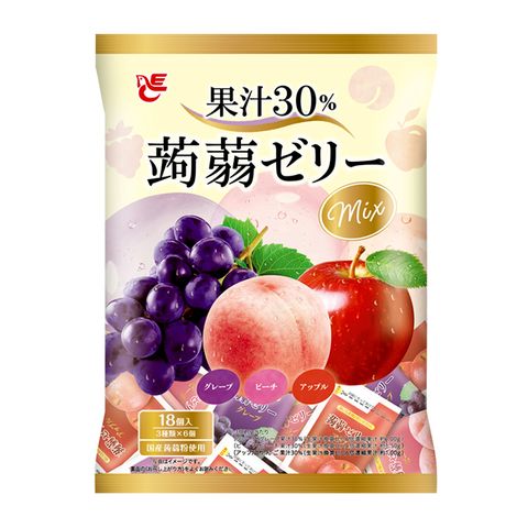 ★免出國-這邊輕鬆買★日本ACE 葡萄&amp;蜜桃&amp;蘋果風味果凍 360g