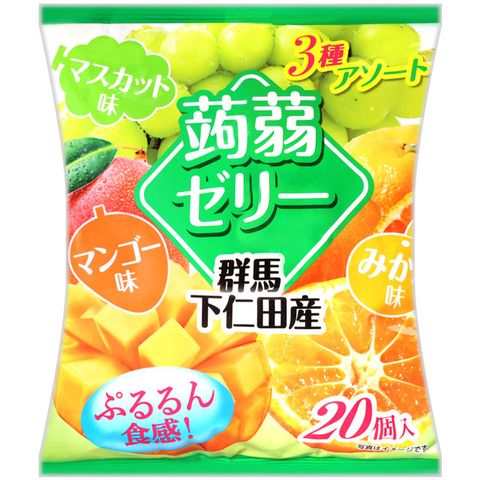 綜合蒟蒻果凍-葡萄&amp;芒果&amp;橘子 (320g)