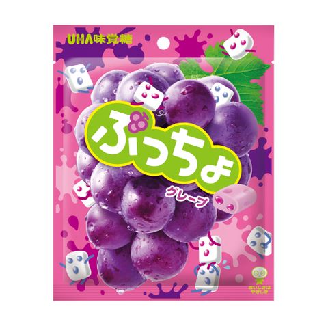 [UHA 味覺糖] 普超軟糖-葡萄味(50g)