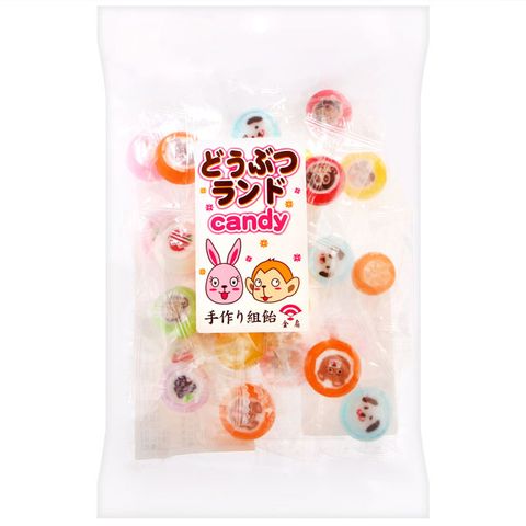 金扇 可愛動物綜合糖果 (100g)