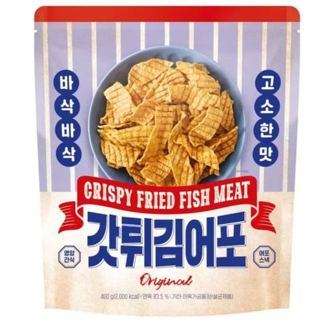 韓國 香酥魚片 400公克