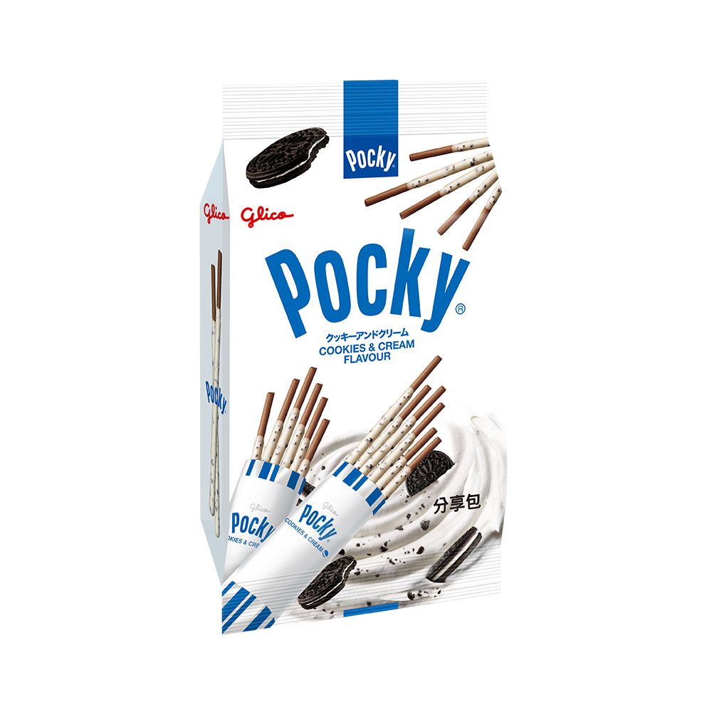 Glico 格力高 Pocky百奇 餅乾棒分享包 (巧克力/草莓/牛奶)