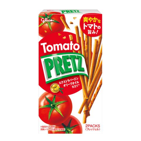 Glico 固力果 PRETZ百力滋 野菜沙拉棒/蕃茄野菜棒-任選