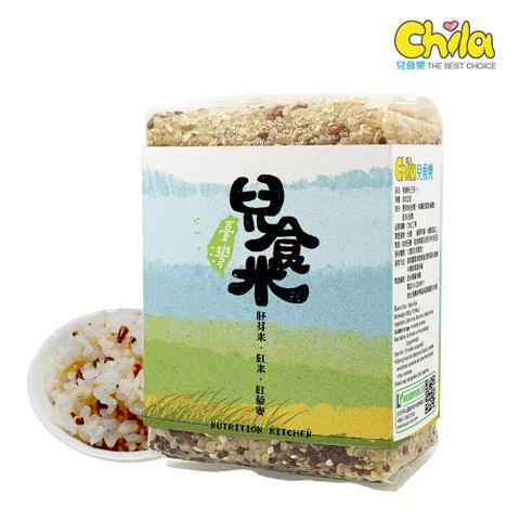 Chila 兒食樂 兒食米(紅米+胚芽米+紅藜麥) 500g