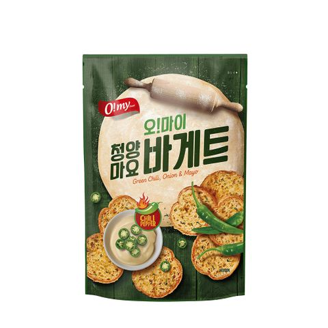 【歐邁福】法式麵包餅乾-青陽辣椒美乃滋口味300g