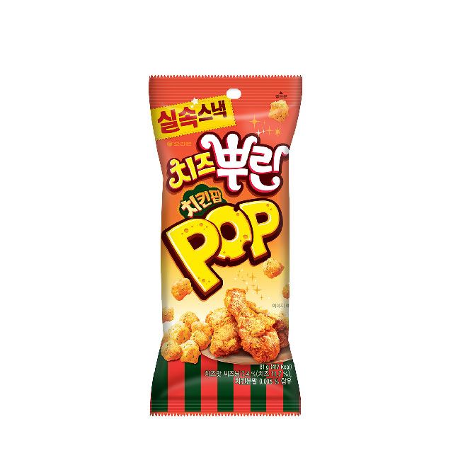 好麗友 【韓國】 雞米花脆餅-韓式起司炸雞口味81g