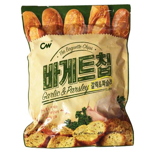 CW大蒜麵包餅乾350g