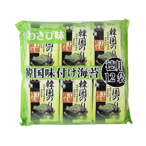 orionjako 韓國芥末風味海苔12入(42g)