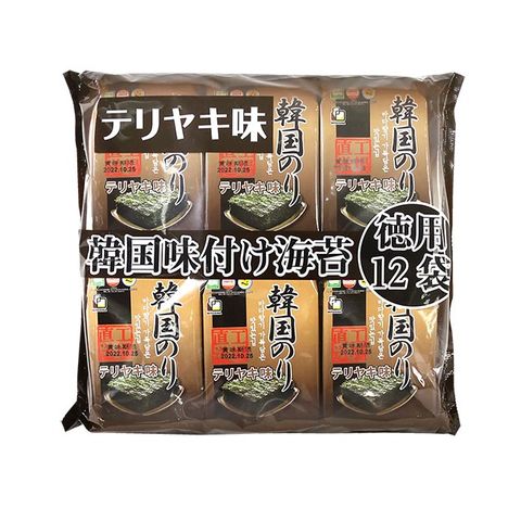 orionjako 韓國照燒風味海苔(42g/袋)12入X8袋-箱出