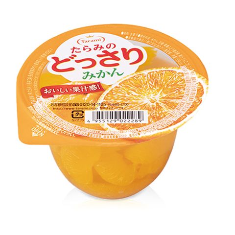 日本 達樂美 溫州蜜柑果凍杯(230g)