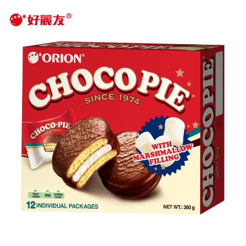 【好麗友】巧克力派360g