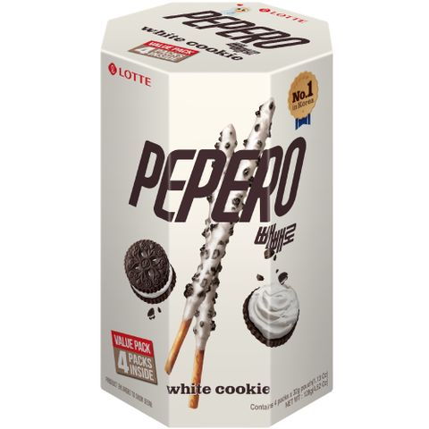 PEPERO白巧克力口味餅乾棒分享盒