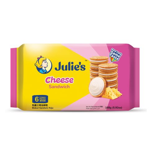 Julie’s茱蒂絲 乳酪三明治餅乾(168g)