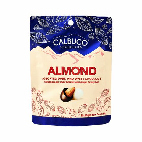 CALBUCO杏仁夾心可可球60G