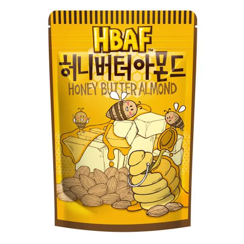 HBAF 杏仁果-蜂蜜奶油味(120g)