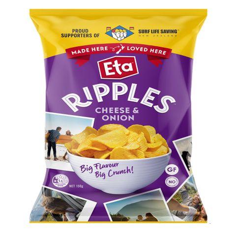 紐西蘭 Eta 厚切洋芋片-起士洋蔥風味(150g)