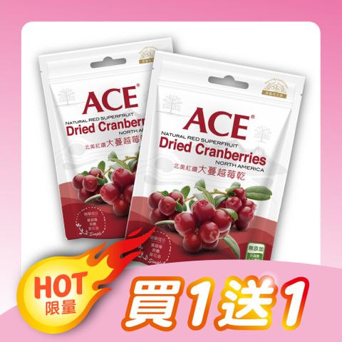 【ACE】大蔓越莓乾140g/袋x2