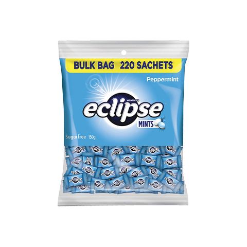 【Eclipse易口舒】無糖薄荷錠 勁爽薄荷 樂享包 150g