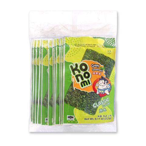 KoNoMi 相撲手 脆海苔獨享包18入(原味)