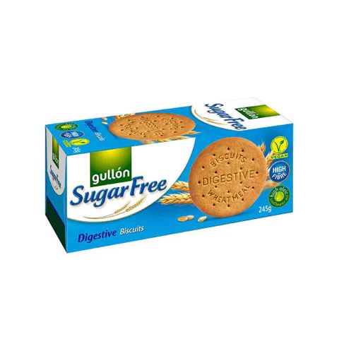 西班牙穀物餅乾NO.1品牌Gullon穀優無添加糖消化餅245g