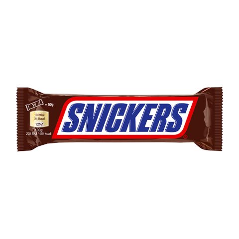 【Snickers士力架】花生巧克力 50g 零食/點心