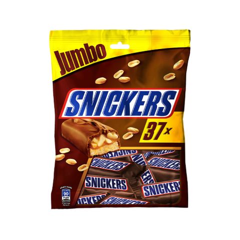 【Snickers士力架】花生巧克力 隨手包 18g*37入