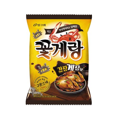 【韓味不二】 Binggrae螃蟹餅乾(醬油螃蟹口味)(70g)