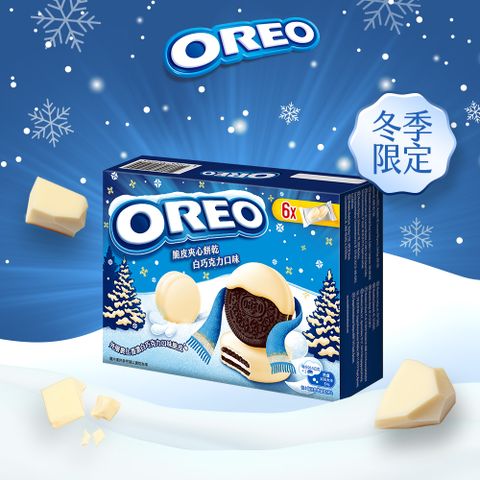 【OREO】奧利奧白巧克力脆皮夾心餅乾 246g 賞味期限至 2024/7/31
