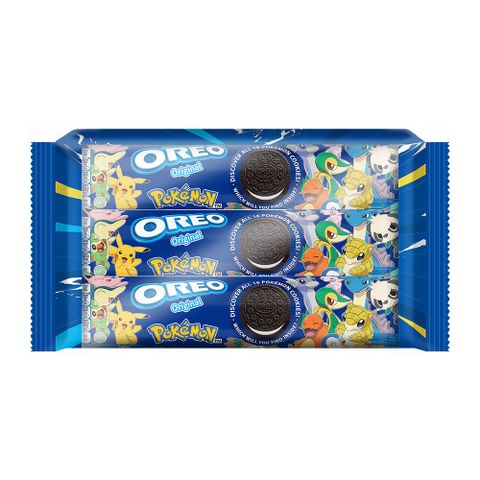 【OREO】奧利奧寶可夢版-香草口味夾心餅乾量販包 358.8g