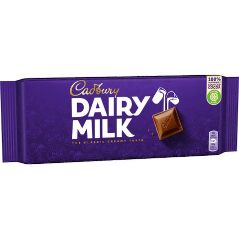 Cadbury 吉百利 牛奶巧克力 180g/袋(多口味任選)