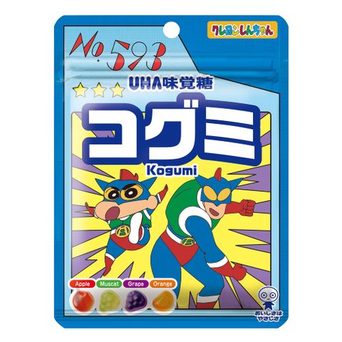 UHA 味覺糖 蠟筆小新 酷Q彌軟糖-水果味(55g)