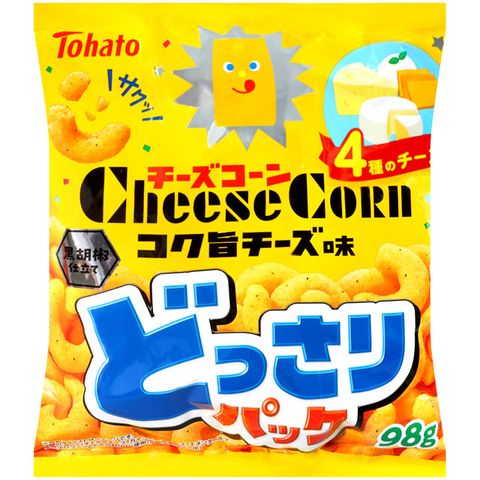 Tohato 東鳩 玉米脆果-起司風味 (98g)