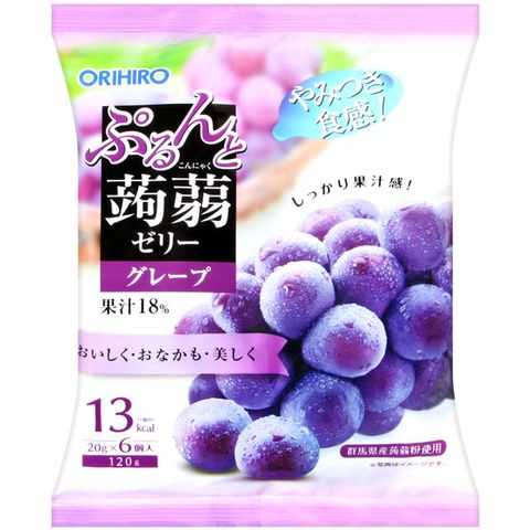 ORIHIRO 葡萄風味蒟蒻果凍 (120g)