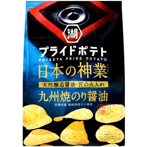 【 限 時 優 惠 】湖池屋 PRIDE POTATO烤海苔醬油風味薯片 (53g) 到期日2025/02/28