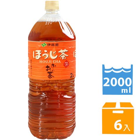 伊藤園 好喝焙茶飲料 (2000ml*6入)