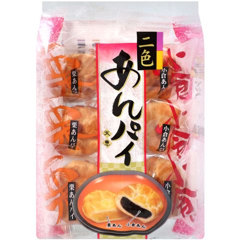 天恵製果 雙色紅豆派 (180g)