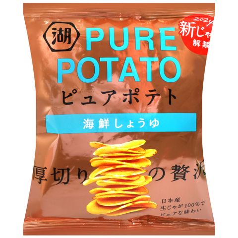 湖池屋 厚切洋芋片-醬油海鮮風味 (52g)